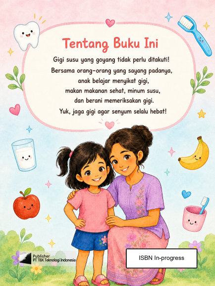 Gigiku Sehat, Senyumku Hebat — sampul belakang