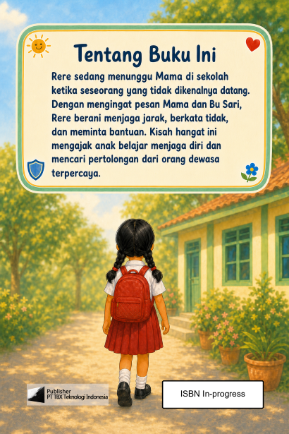 Rere Anak Pemberani — sampul belakang