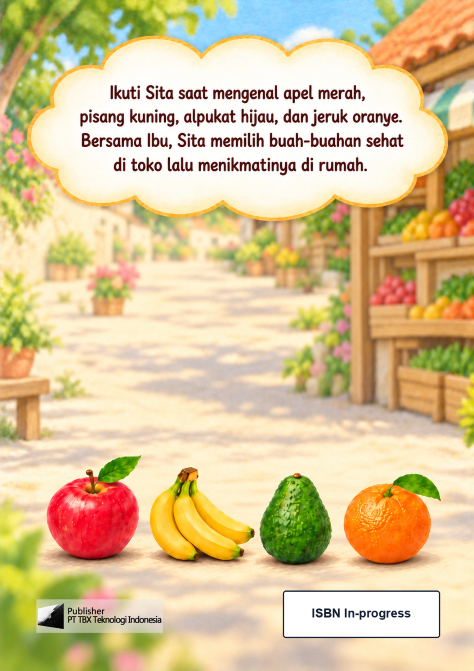 Sita Suka Makan Buah — sampul belakang